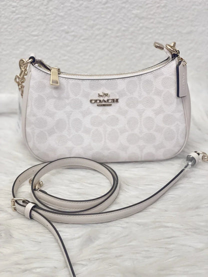 COACH Women’s Teri Shoulder Bag Signature Canvas