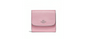 Coach Leather Small Wallet In Pink