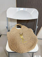 YSL SAINT LAURENT Summer Raffia Tote Bag 41x37cm