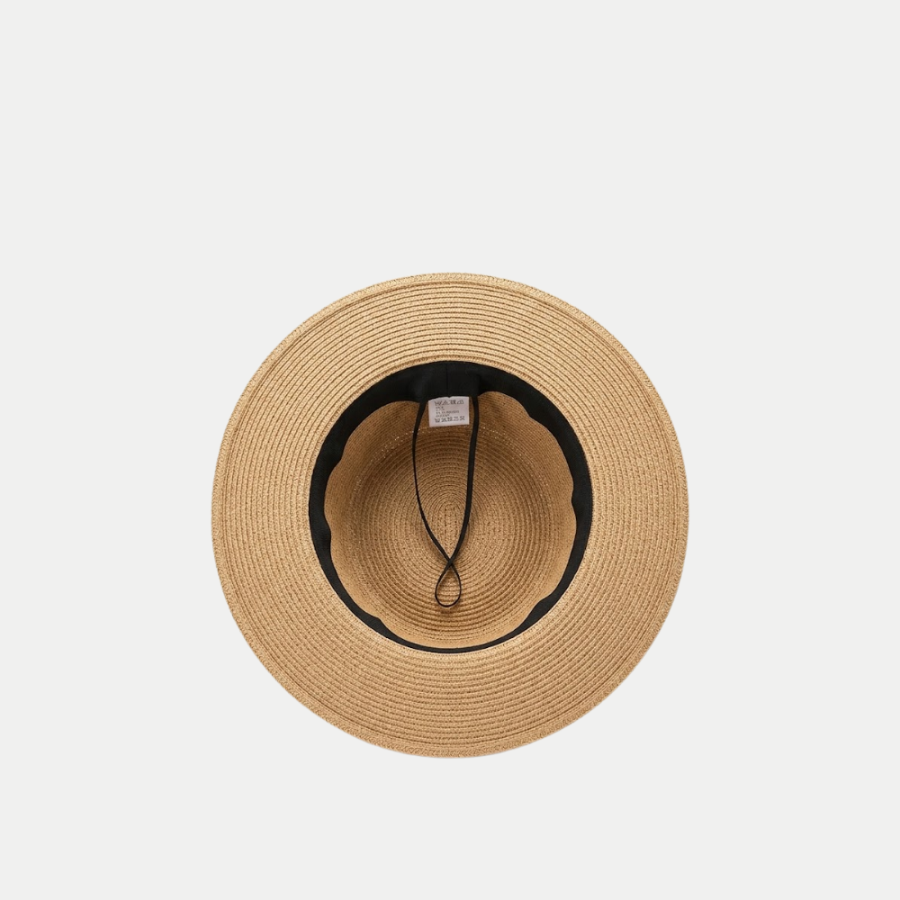 YSL Straw Fedora Hat