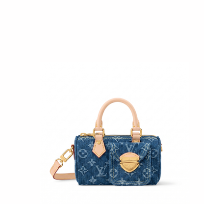 LV Nano Speedy Denim