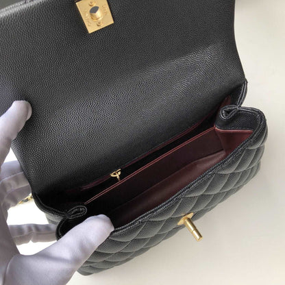 Chanel small flap Bag With Coco Handle