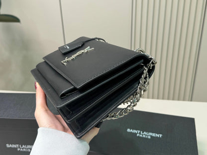 Saint Laurent Sunset Medium Monogram YSL Crossbody Bag