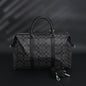 Coach Metropolitan Duffel Bag in Signature Black Canvas
