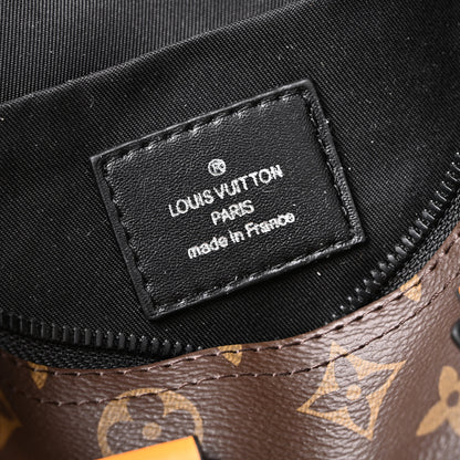 Louis Vuitton Keepall Bandoulière 50 – Monogram Canvas with Neon Orange Trim