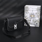 Dior Saddle Crossbody Bag – Black Grained Calfskin with Silver-Tone Hardware
