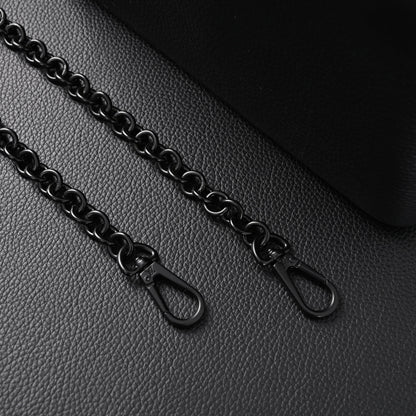 Louis Vuitton Black Grain Leather Mini Top Handle Bag With Chain Strap