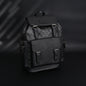 Coach Men’s Leather Backpack – Black Signature Canvas