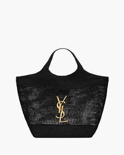 YSL ICARE in Raffia