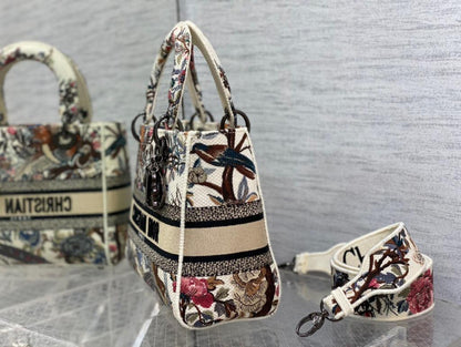 DIOR Jardin d'Hiver Lady D-Lite Bag