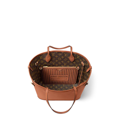 Neverfull Inside Out MM Cognac