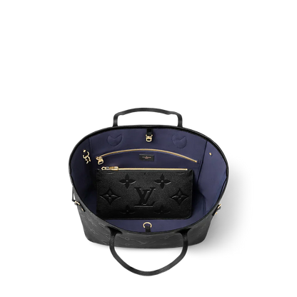 Louis Vuitton Neverfull MM Monogram empriente Black