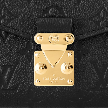 LV Pochette Métis East West Monogram Canvas Handle Crossbody Bag with Chain Strap and Leather Trim (21.5 x 13.5 x 6) cm